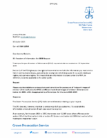 UK FOIA response on prosecutions for real and virtual sex offenses