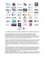 Global Statement on the Role of Encryption in Securing Trust and Enabling the Digital Economy (Nov 2025)