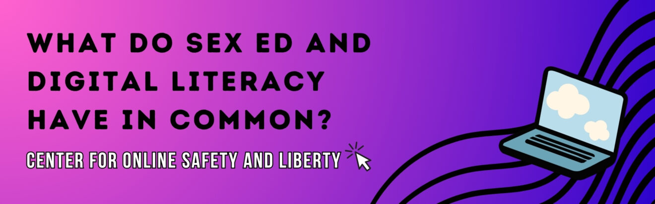 What Do Sex Ed and Digital Literacy Have in Common?
