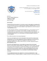 DTL 2025 Letter to Australian AGD